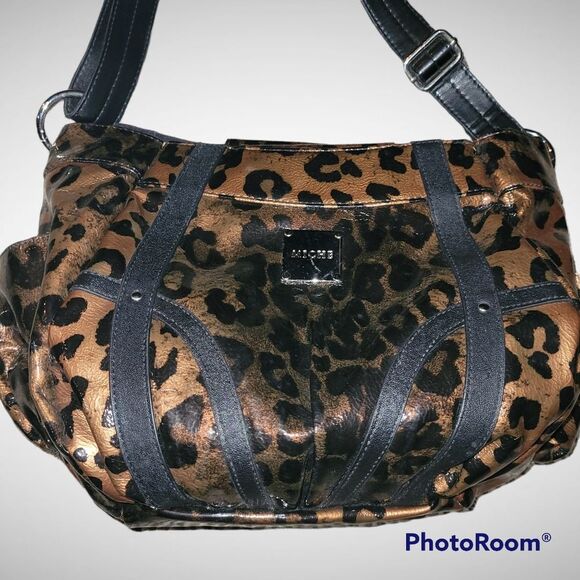 Miche Purse Leopard Print Purse Animal Print Handbag - Picture 2 of 8